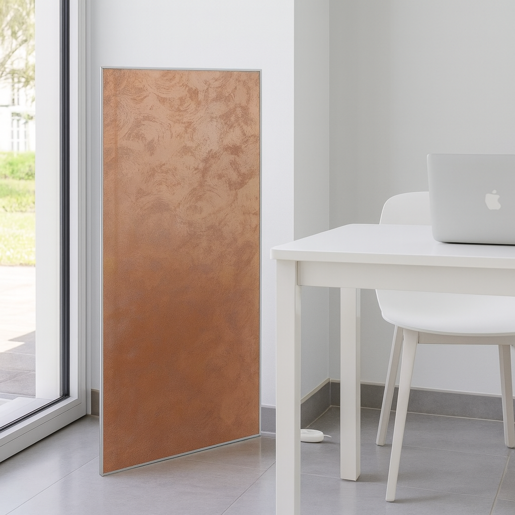 Gjenerata e re e Gipsit me ngrohje me valë infra të kuqe, ngjyrë e Bronztë 63 × 155 cm - 450W - Figura 2